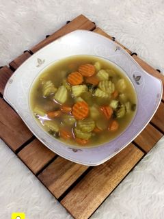 صورة لوصفة شوربة الخضار