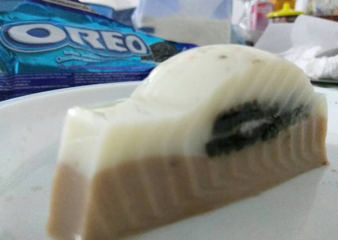 Puding Oreo Milo