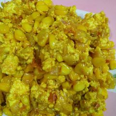 Paneer bhurji A picture of Paneer bhurji.