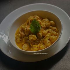 A picture of Makhana Curry.