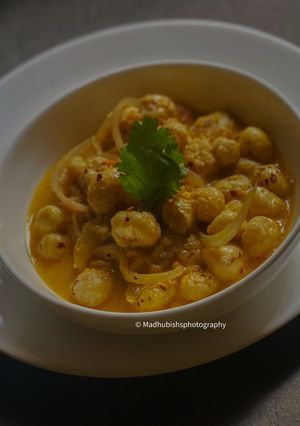 A picture of Makhana Curry.