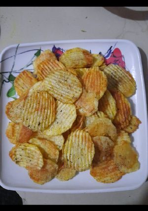 A picture of Potato Wafers Recipe.