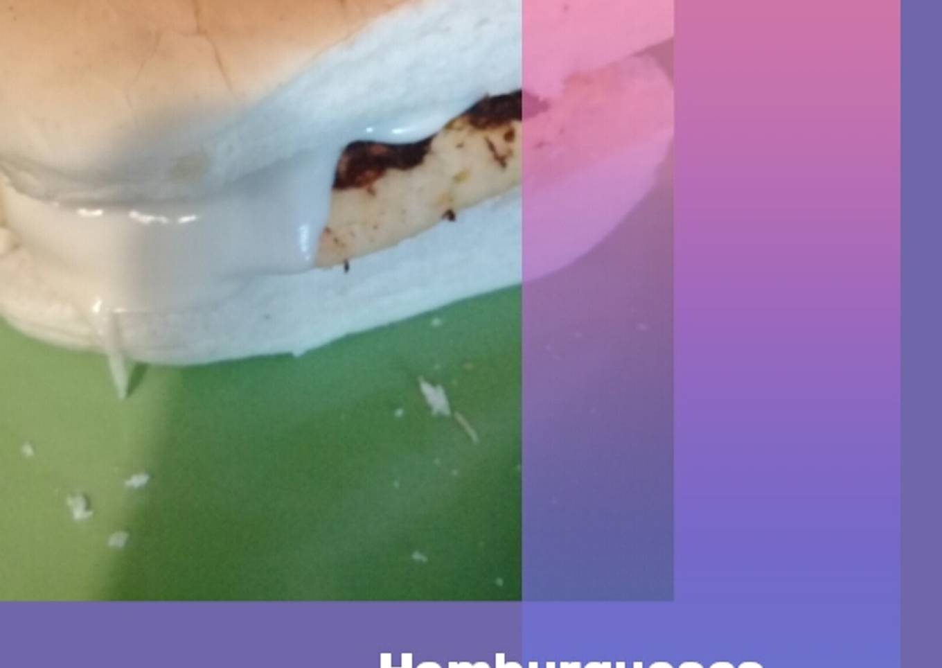 Hamburguesas de pollo con calabaza🎃