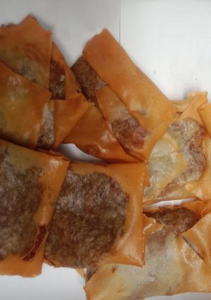 Foto resep Lumpia isi Daging Kambing Bumbu Bratwurst