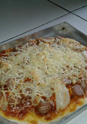 Foto resep Pizza empuk nan lezat