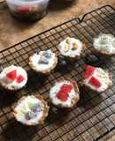 Bánh yến mạch sữa chua hoa quả