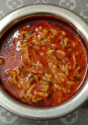 ગાંઠિયા નું પાડેલું શાક રેસીપી મુખ્ય ફોટો