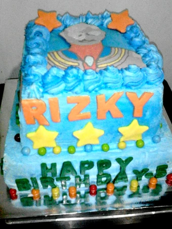 Cara Simple Membuat Resep  BIrthday cake basic Sponge Cake Coklat yang Lezat Sekali, Bikin Ketagihan