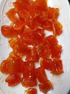 صورة لوصفة وردات قشور البرتقال معسلين 🍊🍊🍊🍊