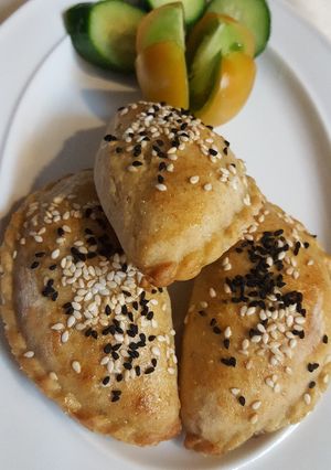 صورة لوصفة سمبوسة الباذنجان