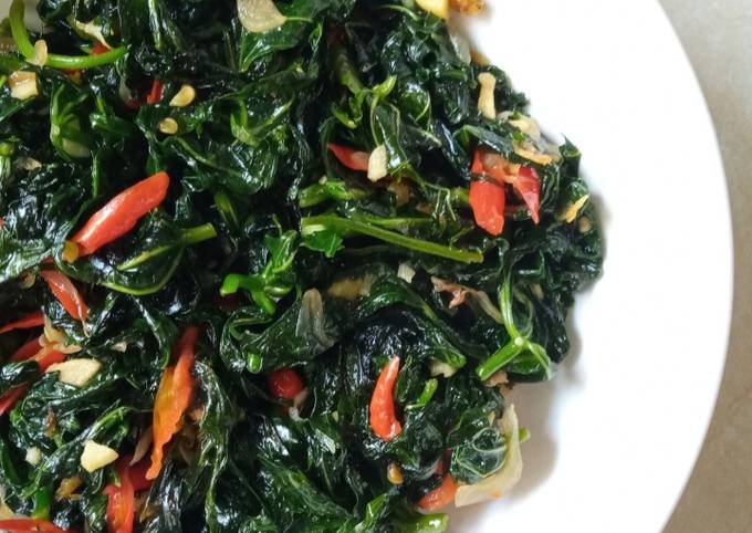 Resep Tumis Daun Pepaya Jepang Oleh Eunike Kartini Cookpad 0146