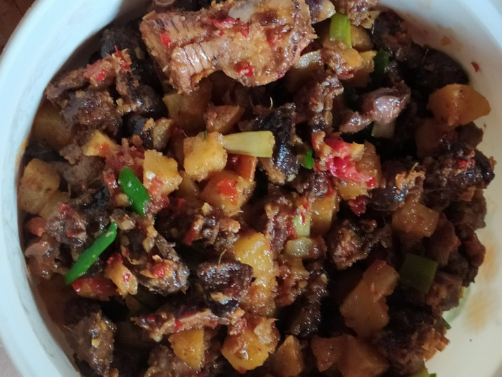 Resep Sambal goreng hati kentang Bunda Pasti Bisa