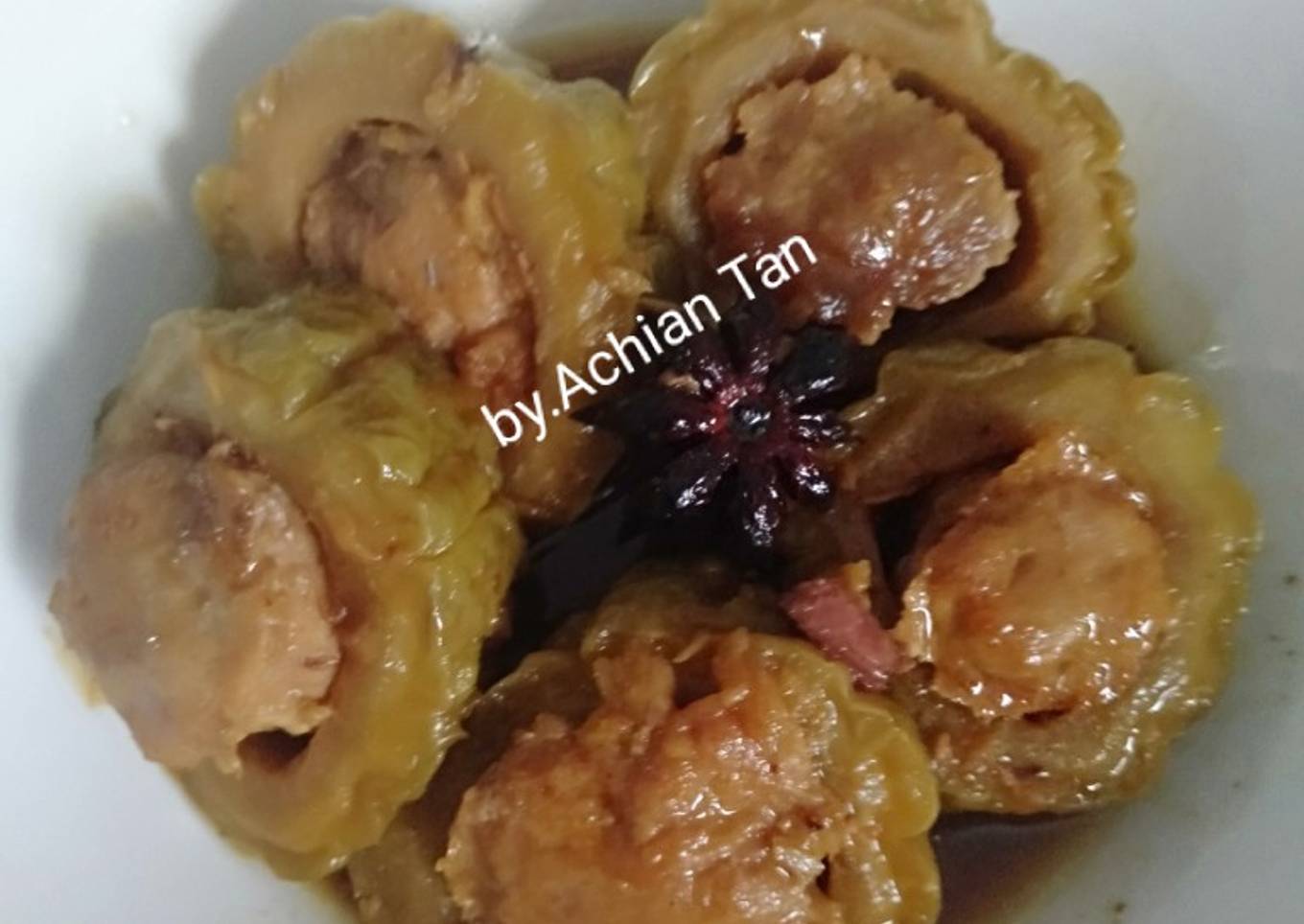 Pare isi daging tumis kecap