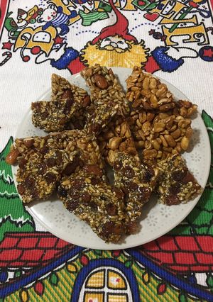 Una foto de Turrón crocante de: