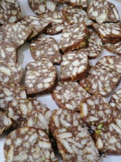 صورة لوصفة حلى القصدير (حلى طيبين) سهل ولذيذ جداً 😋😋