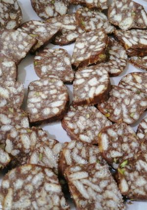 صورة لوصفة حلى القصدير (حلى طيبين) سهل ولذيذ جداً 😋😋