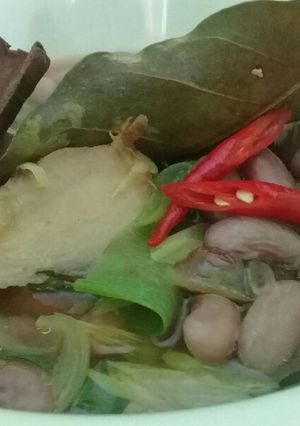 Foto resep Sayur kacang merah edisi #kangen_alm.nenek😘