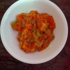 Tomato chutni A picture of Tomato chutni.