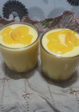 A picture of Mango Lassi.