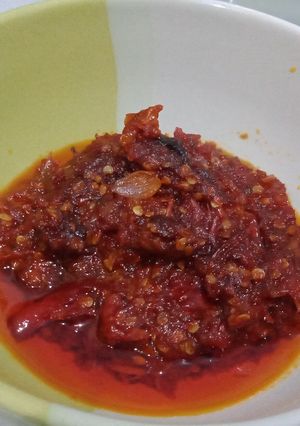 Foto resep Sambal Tomat Pelengkap "Nasi Kuning"