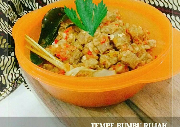 Resep Tempe bumbu rujak, Bikin Ngiler