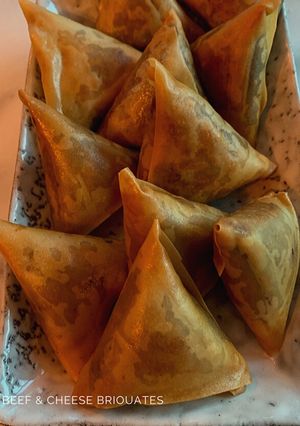 Une photo de Briouates à la kefta et fromage @4PassionFood #cuisinedumonde