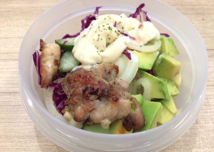 Chicken Avocado Salad