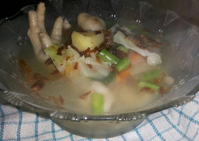 Sayur sop ceker