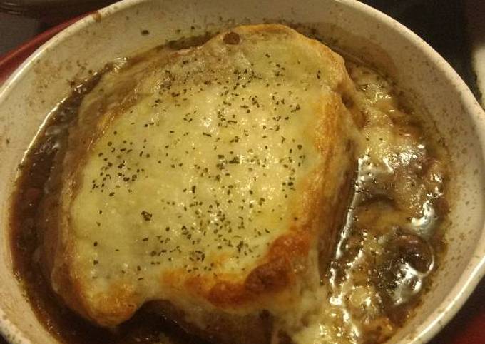 Simple Way to Make Super Quick Homemade Scain&#39;s French Onion Soup