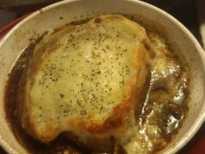 Easy Steps Prepare|Recipe} Scain&amp;#39;s French Onion Soup the So Delicious