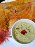 Stuffed Rava Dosa with shezwan twist
