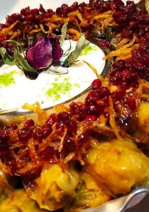 عکسی از دستور دلمه برگ کلم 😋