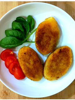 Фото ~Картофельные зразы с мясом и грибами~.