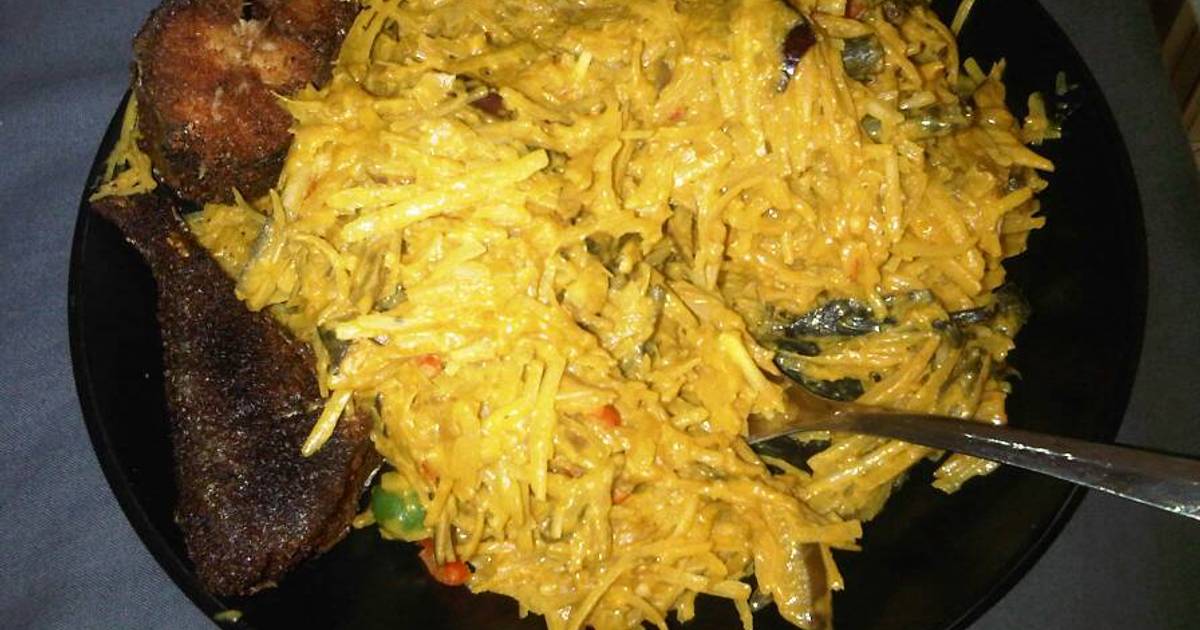 Abacha African Salad Recipe By Glory Ikeke Cookpad