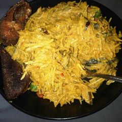 A picture of Abacha (African Salad).