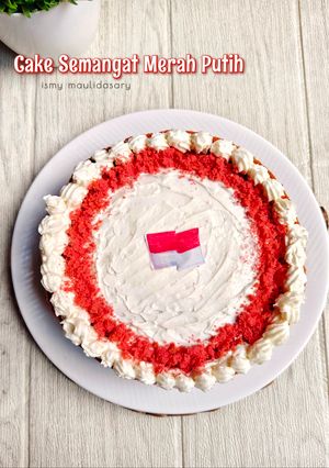 Foto resep Cake Semangat Merah Putih