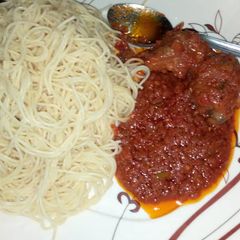A picture of Taliya da stew.
