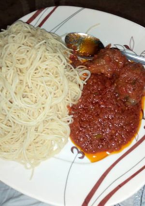 A picture of Taliya da stew.