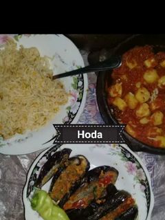 صورة لوصفة رز بالخضار ❤