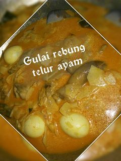Foto resep Gulai rebung pedas