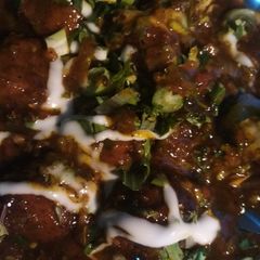 A picture of Veg Manchuriyan.