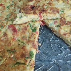 A picture of Quick Omelette Bread.