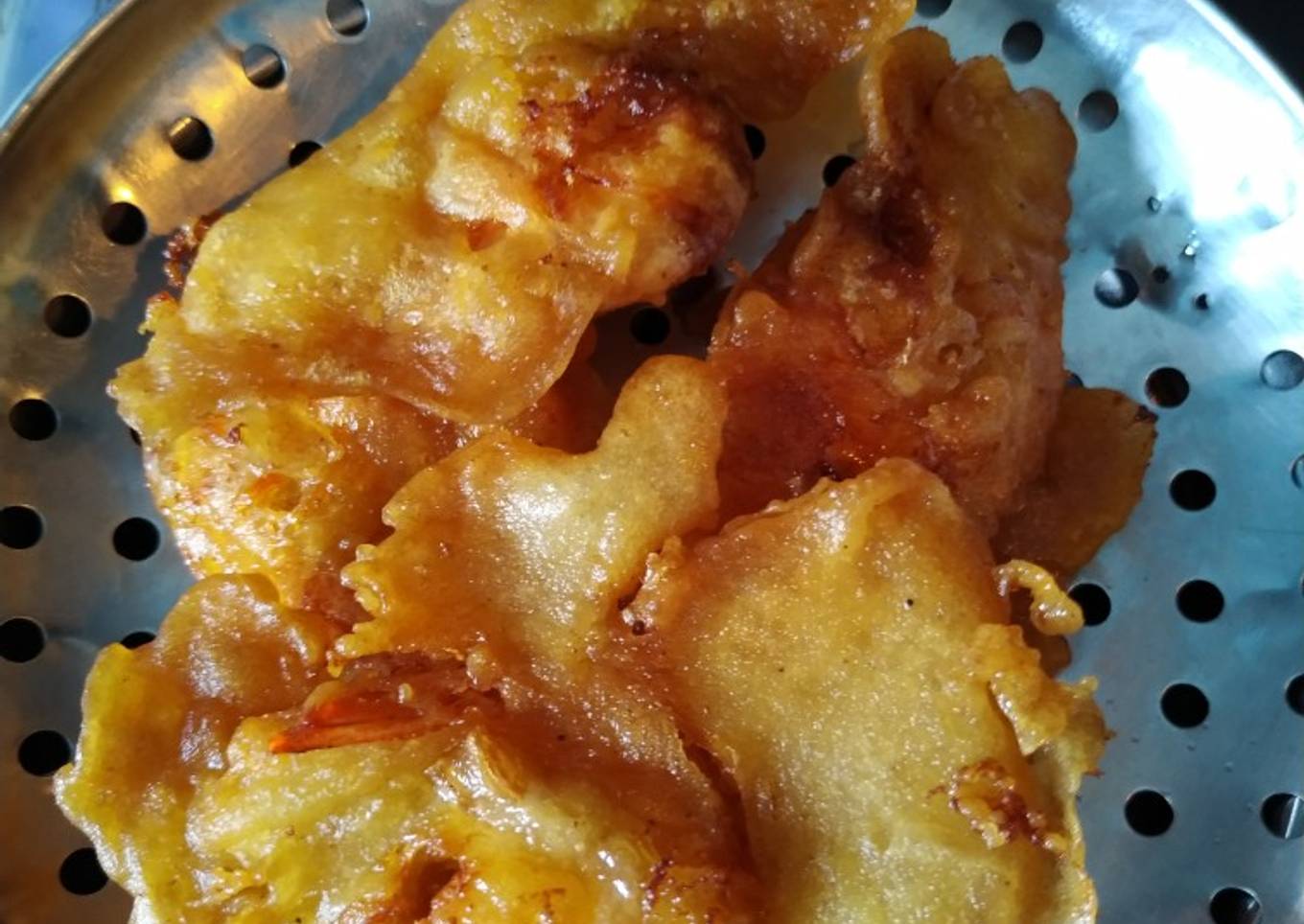 Bakwan udang simple enak