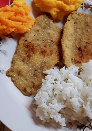 Una foto de Milaneseas de berenjena