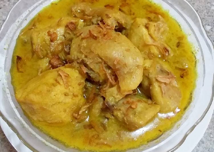 Opor ayam maknyus rasanya