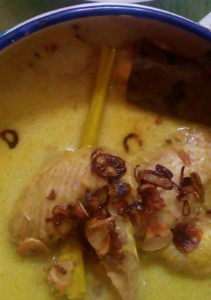 Foto resep Opor ayam (bumbu simple)