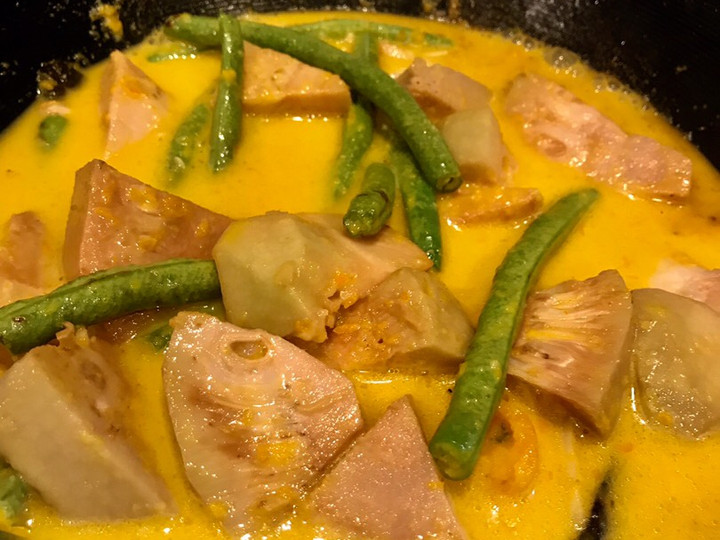 Cara Gampang Membuat Gulai Nangka Padang (Kapau) Anti Gagal