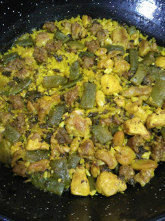 Una foto de Arroz con pollo al horno