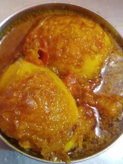 ডিম কষা (dim kosha recipe in Bengali) রেসিপির প্রধান ছবি