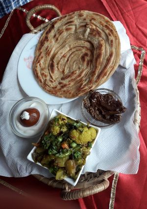 A picture of Bread lalmohan recipe 👇.